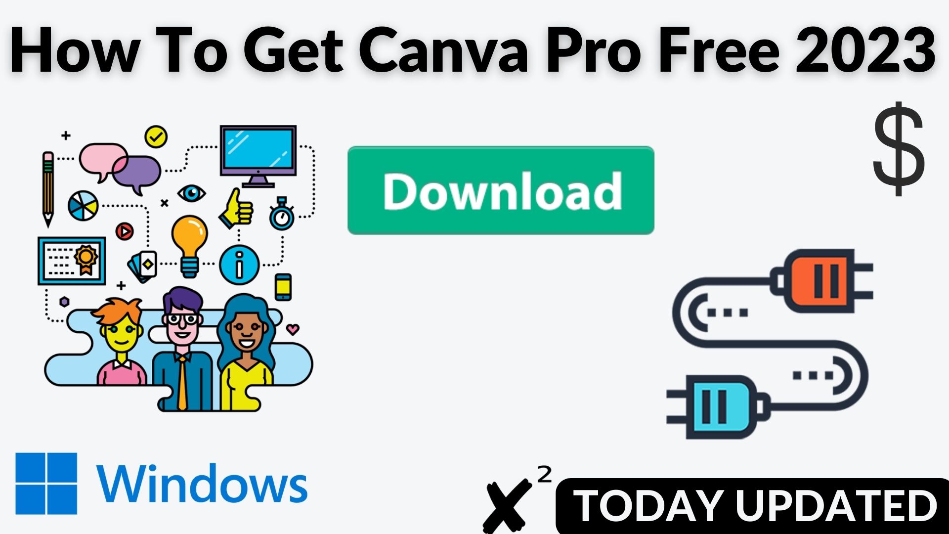How to get canva pro free 2023