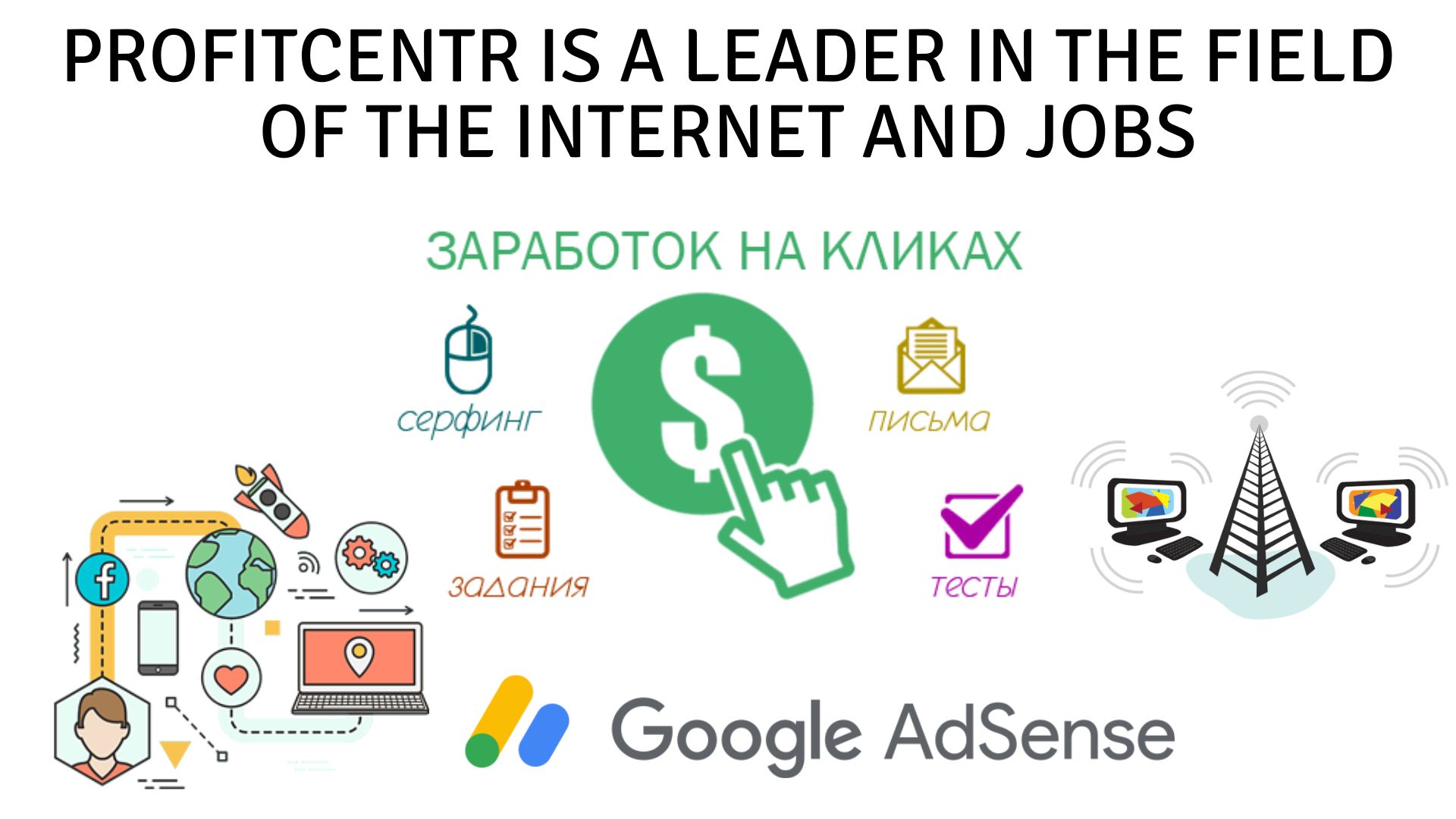 Profitcentr is a leader in the field of the internet and‎ jobs