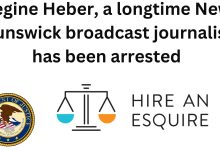 Regine Heber, a longtime New Brunswick broadcast journalist, has been arrested