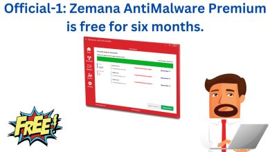 Official-1: Zemana AntiMalware Premium is free for six months.