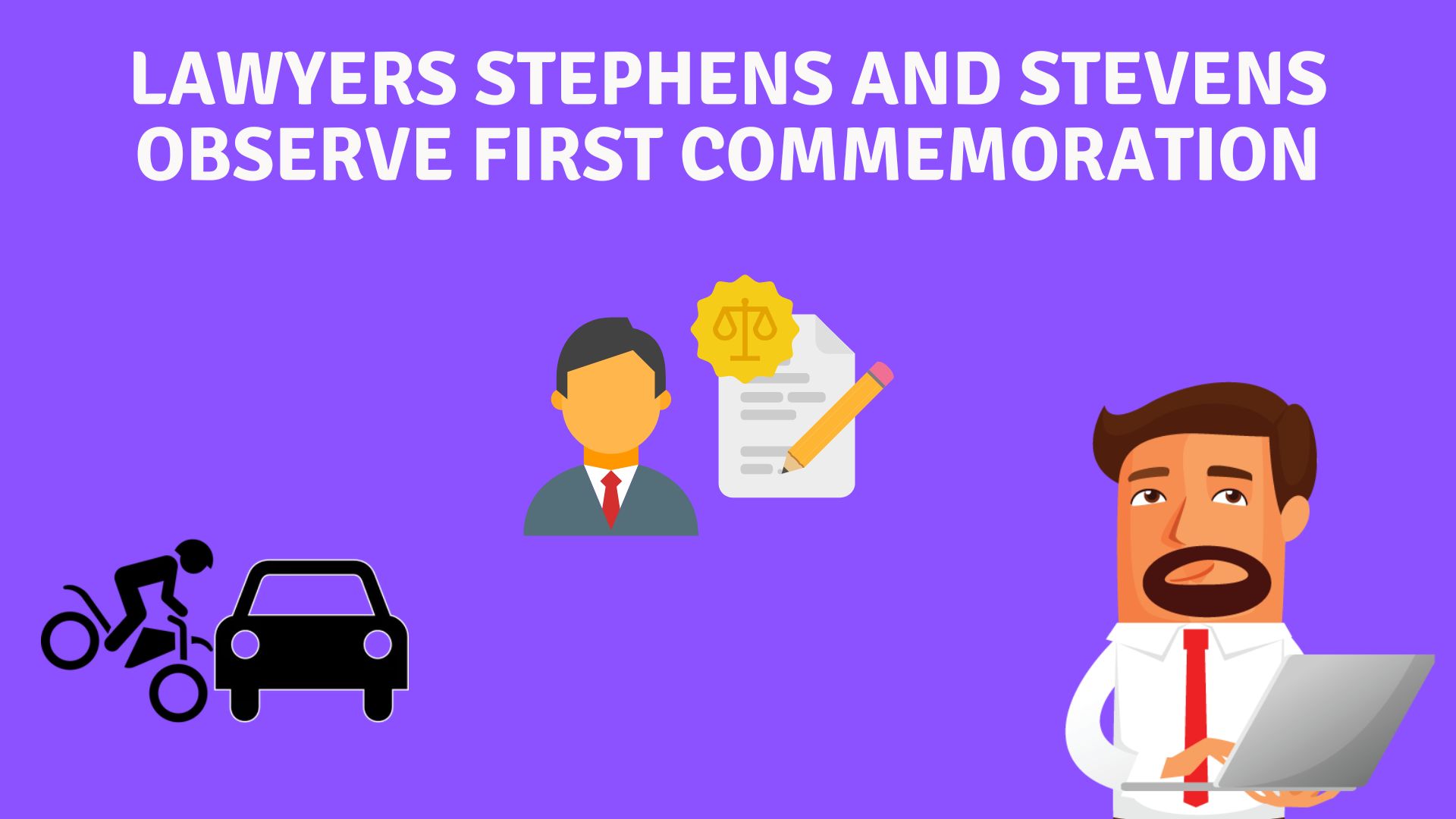Lawyers stephens and stevens observe first commemoration