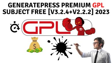 GeneratePress Premium GPL Subject Free [v3.2.4+v2.2.2] 2023