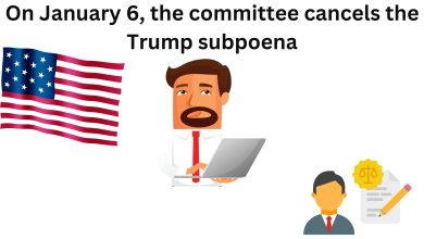 On January 6, the committee cancels the Trump subpoena