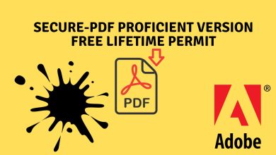 Secure-pdf proficient version free lifetime permit