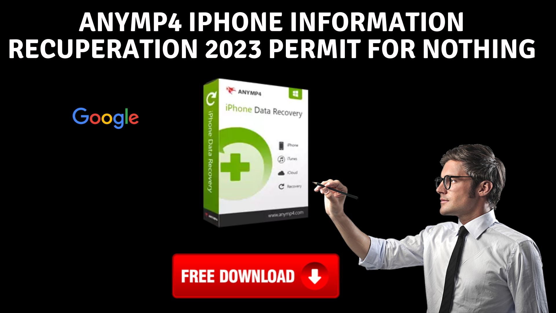 Anymp4 iphone information recuperation 2023 permit for nothing