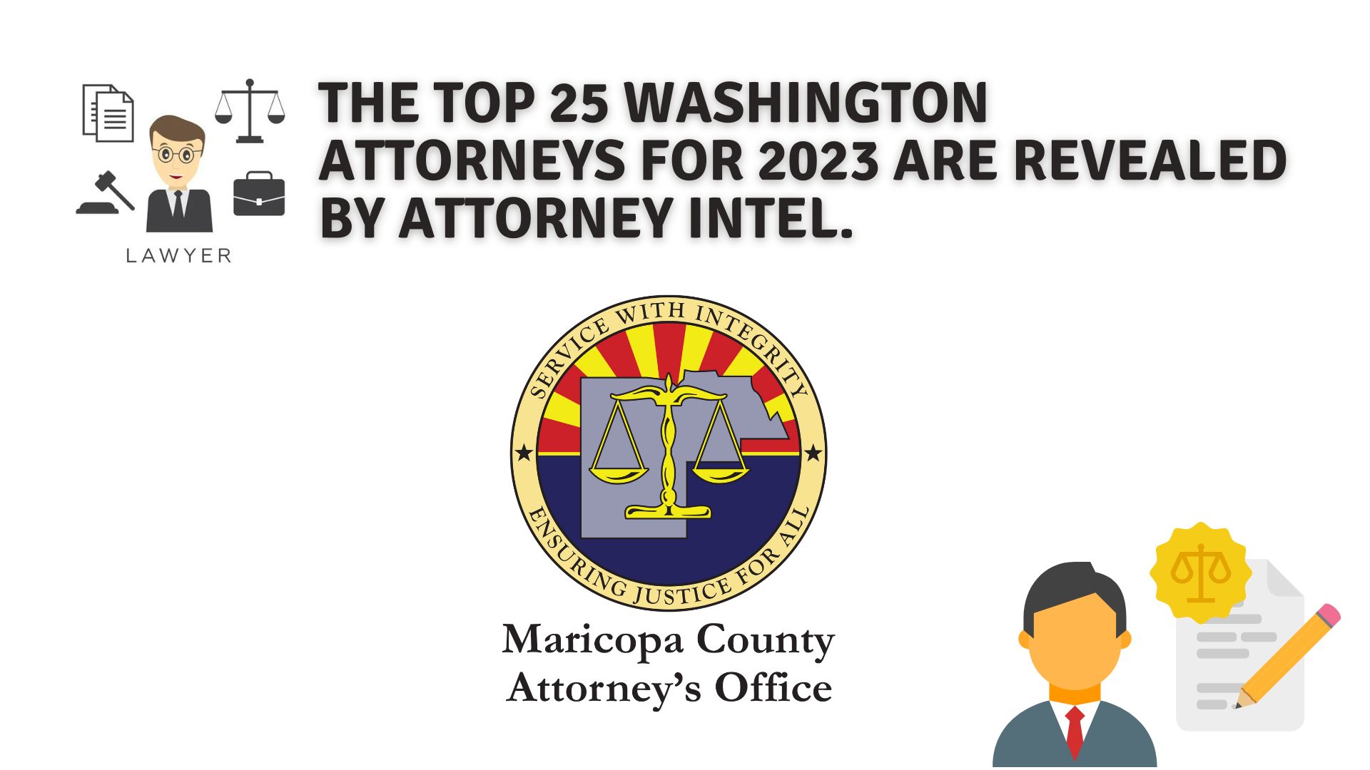 The top 25 washington attorneys for 2023 are revealed by attorney intel.